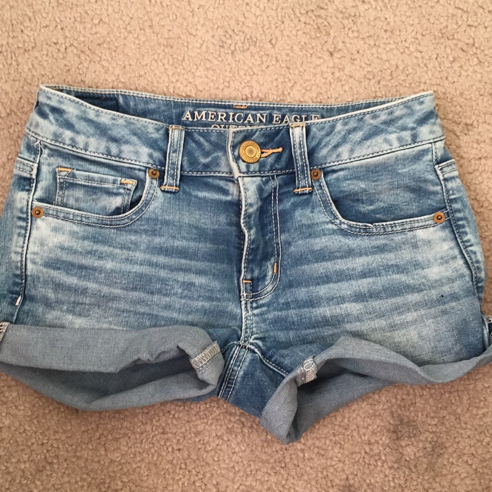Denim shorts American eagle